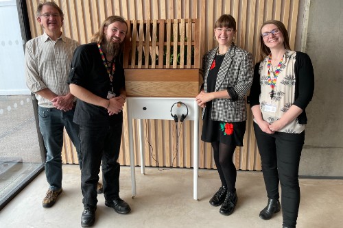 Garry Atterton, Barton Hill History Group, Dr James Watts, University of Bristol, Ellie Shipman and Hayley Watts, Bristol Digital Futures Institute.